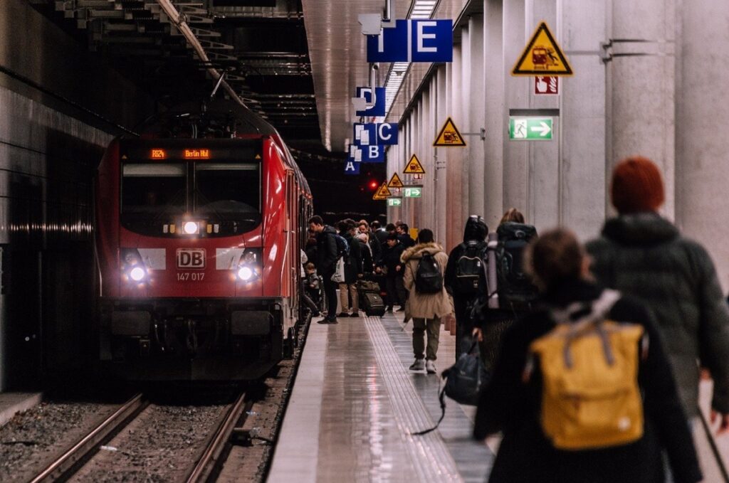 quai de train