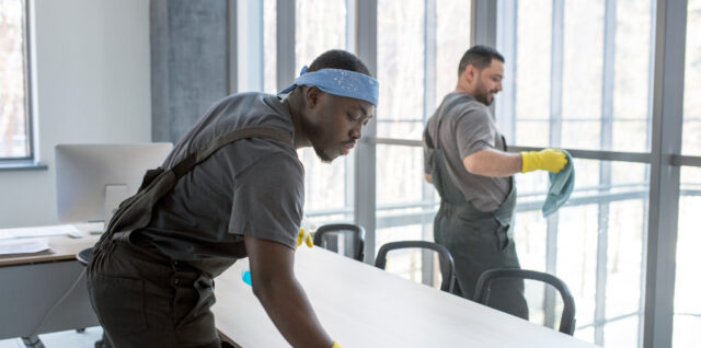 Nettoyage de locaux professionnels